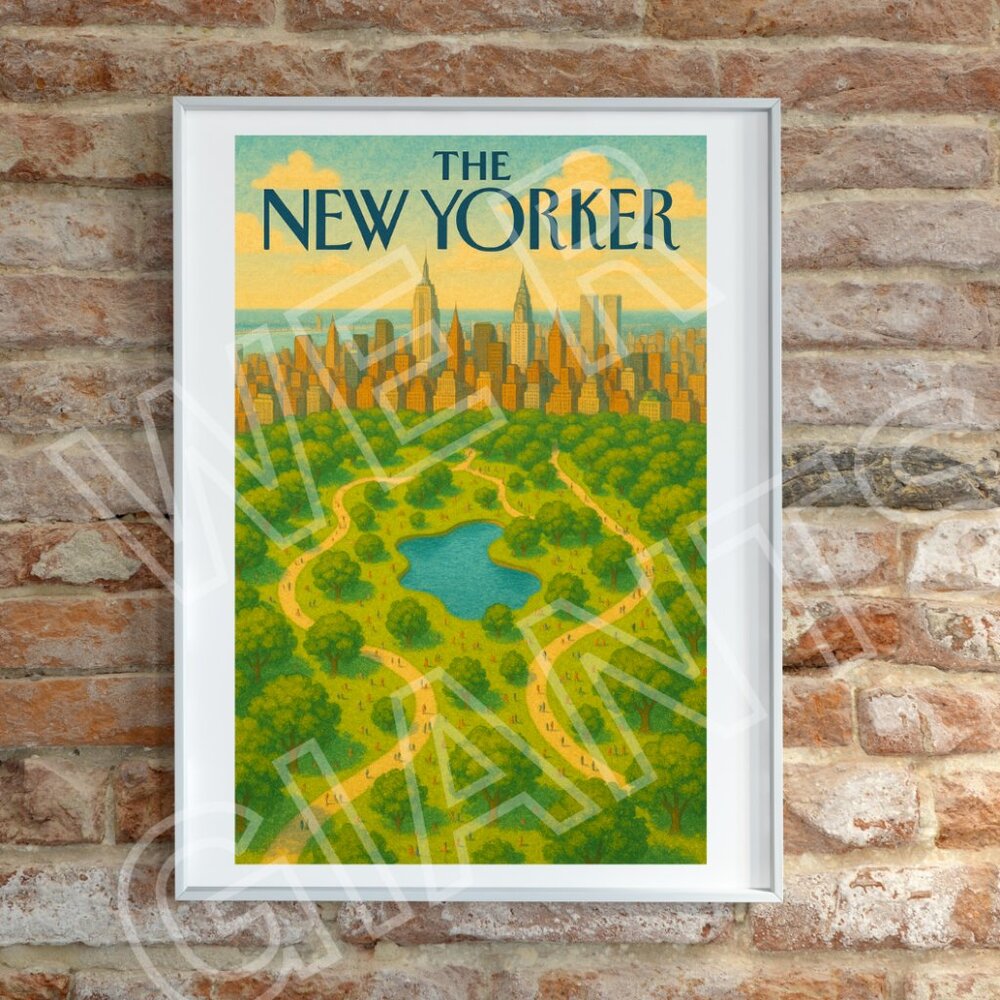 The New Yorker Magazine 11"x17" Art Print